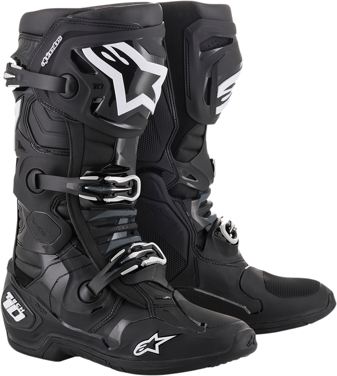 Alpinestars - Tech 10 Boots - Black - US 8 - Tech 10 Boots - 2010020-10-8