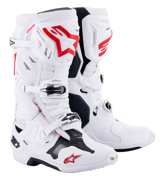 Alpinestars - Tech 10 Supervented Boots - White - US 12 - Tech 10 Supervented Boots - 2010520-2230-12