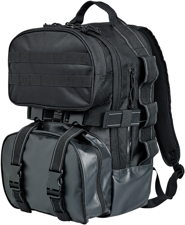 Biltwell - EXFIL-48 Backpack - Black - EXFIL-48 Backpack - 3007-01