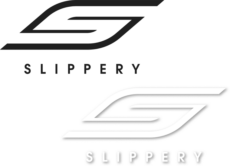 Slippery - Slippery Decal - 6" - Die Cut - Die Cut Stickers - 4320-2456