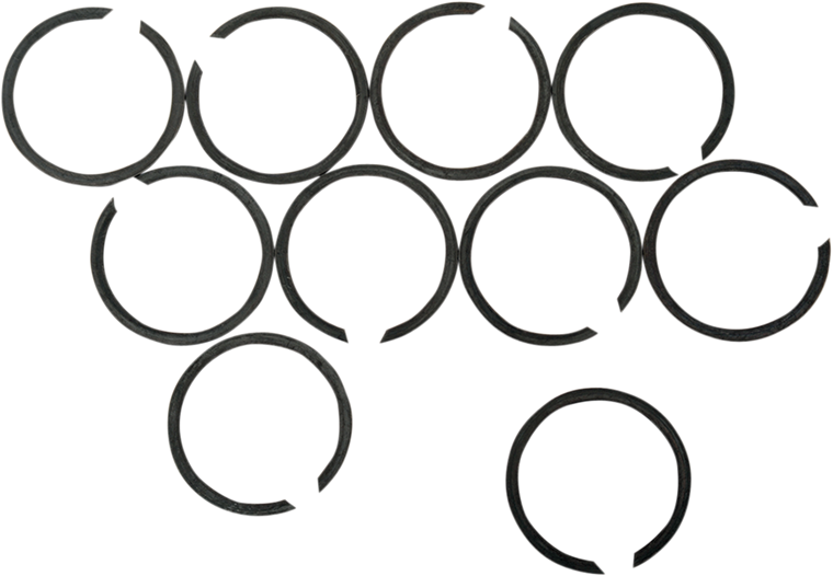Eastern Motorcycle Parts - Exhaust Retaining Rings - Retainer Ring Clips - A-65325-83A
