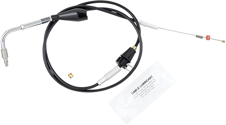 Barnett - Idle Cable - Cruise - Black - Black Vinyl Throttle/Idle Cable - 101-30-41001