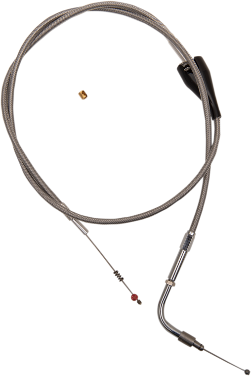 Barnett - Idle Cable - Cruise - +3" - Stainless Steel - Stainless Steel Throttle/Idle Cable - 102-30-41001-03
