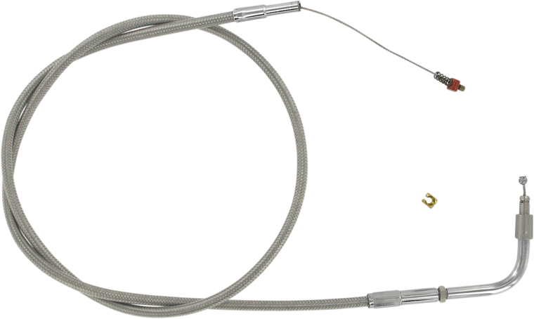 Barnett - Throttle Cable - +3" - Stainless Steel - Stainless Steel Throttle/Idle Cable - 102-30-30012-03