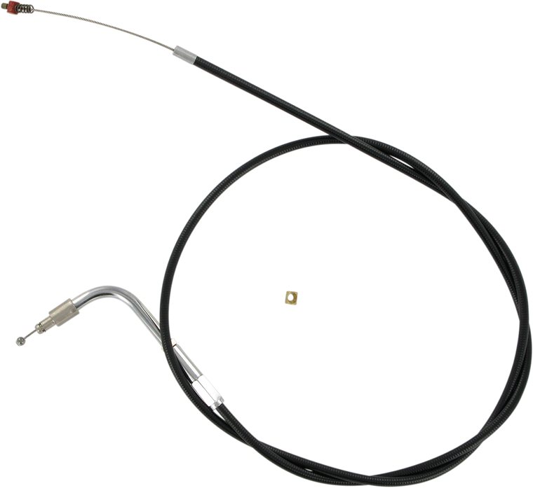 Barnett - Throttle Cable - +6" - Black - Black Vinyl Throttle/Idle Cable - 101-30-30015-06