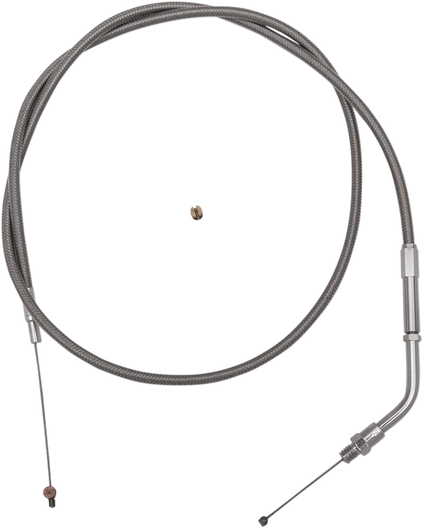 Barnett - Throttle Cable - +6" - Stainless Steel - Stainless Steel Throttle/Idle Cable - 102-30-30005-06