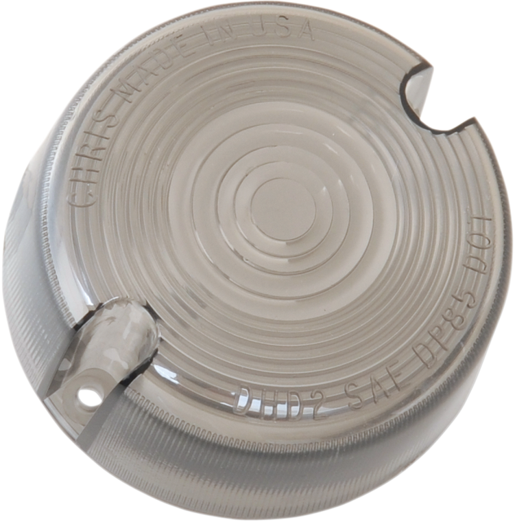 Chris Products - Turn Signal Lens - '00-'01 ST/FXD - Smoke - Turn Signal Lenses - DHD2S