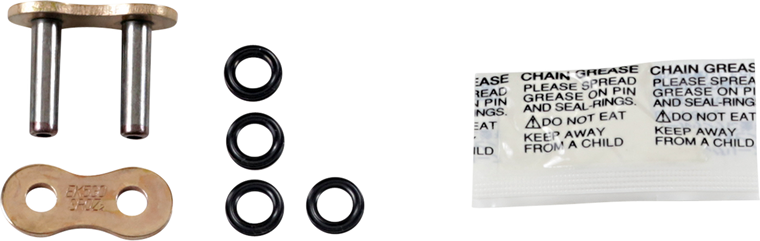 Ek - 530 SROZ  - Connecting Link - Rivet - Gold - SROZ Rivet Connecting Link - 530SROZ2-MLJ/G