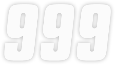 Factory Effex - FX Factory Number 9 - White - 4" - Number Stickers - 08-90019