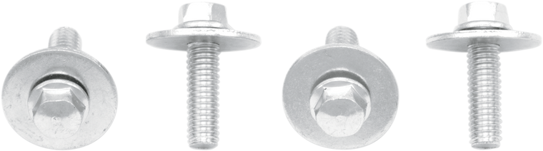 Bolt - Nuts with Washers - Flange - M6 x 20 - Assembled Nuts with Fender Washers - 024-11620
