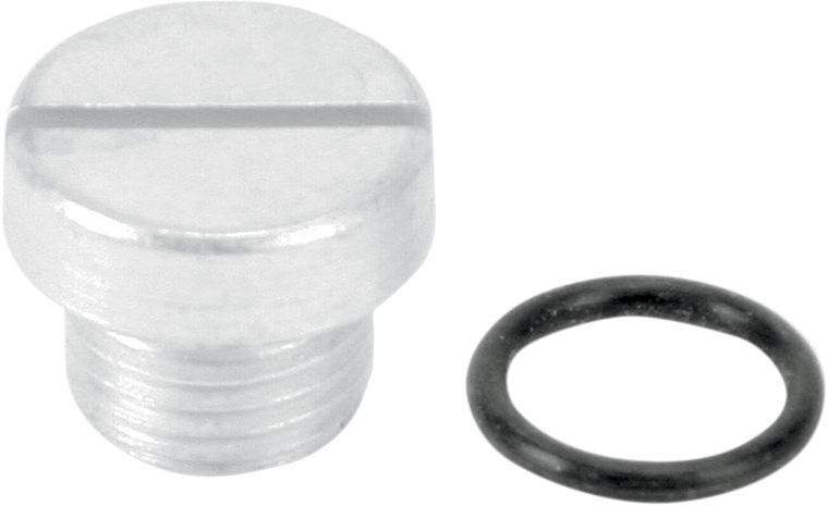 Colony - Oil Plug Cadmium Big Twin - Oil Screen Plug - 9877-2