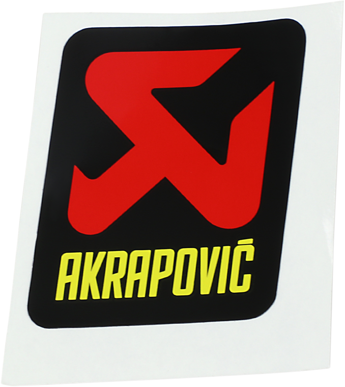 Akrapovic - Replacement Sticker - General Replacement Sticker - P-HST13AL