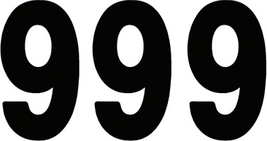 Factory Effex - Pro Number 9 - Black - 7" - Pro Numbers - 17930