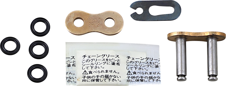 Ek - 530 SRX2 Series - Clip Connecting Link - Gold - SRX2 Series Clip Connecting Link - 530SRX2-SKJ/G