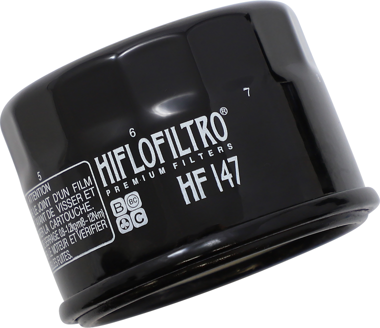 Hiflofiltro - Oil Filter - Premium Oil Filter  Spin-On - HF147