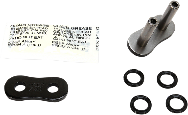 Ek - 530 ZVX3 - Rivet Connecting Link - Black - ZVX3 Rivet Connecting Link - 530ZVX3-MLJ/K