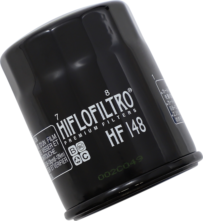 Hiflofiltro - Oil Filter - Premium Oil Filter  Spin-On - HF148