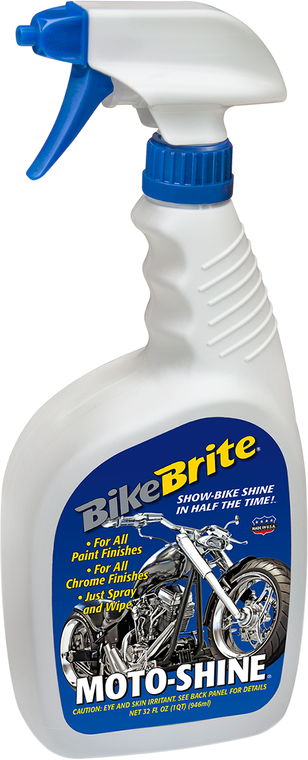 Bike Brite - Motoshine Polish - 1 quart - Moto Shine Bike Polish - MC25000