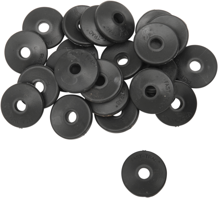 Fast-trac - Backer Plates - Black - Round - 24 Pack - Air Lite Backer Plates - 208RX-24