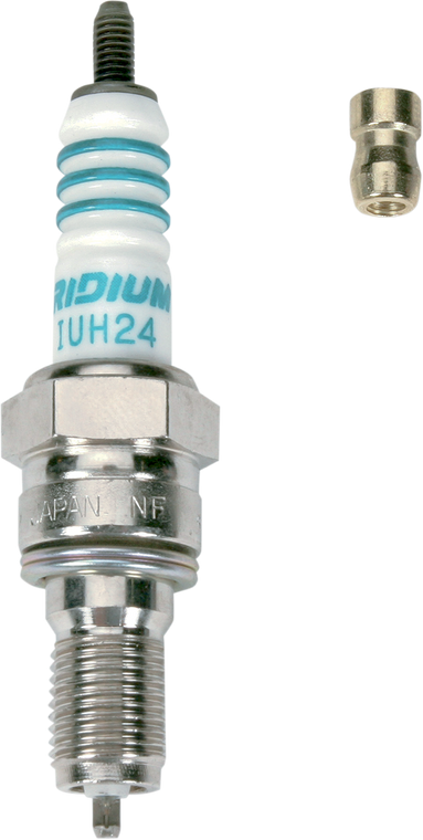 Denso - Iridium Spark Plug - IUH24 - Iridium Spark Plug  IUH24 - 5368