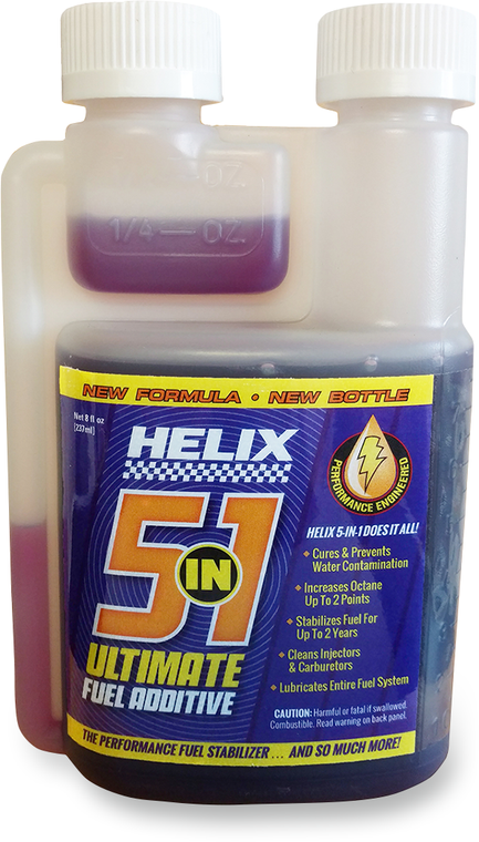 Helix - 5-in-1 Fuel Treatment - 8 U.S. fl oz. - 5-in-1 Fuel Treatment - 911-1208 Helix - 5-in-1 Fuel Treatment - 8 U.S. fl oz. - 5-in-1 Fuel Treatment - 911-1208