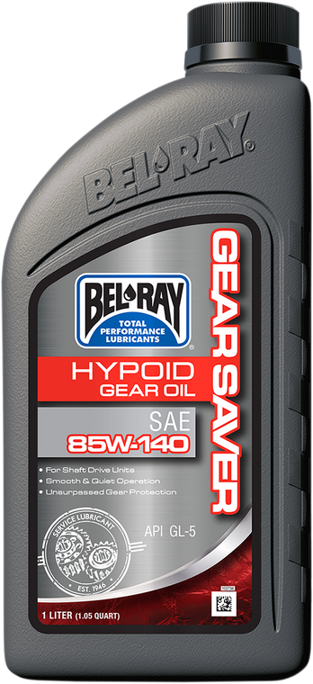 Bel-ray - Hypoid Gear Oil - 85W-140 - 1L - Gear Saver Hypoid Gear Oil - 99234-B1LW