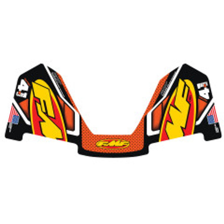 Fmf - Exhaust Replacement Decal - 4.1 - Colorways Orange - FMF Exhaust Replacement Decal - 14850