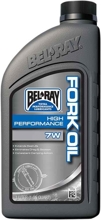 Bel-ray - High-Performance Fork Oil - 7wt - 1L - High-Performance Fork Oil - 99310-B1LW