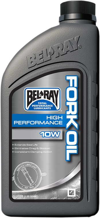 Bel-ray - High-Performance Fork Oil - 10w - 1L - High-Performance Fork Oil - 99320-B1LW Bel-ray - High-Performance Fork Oil - 10w - 1L - High-Performance Fork Oil - 99320-B1LW