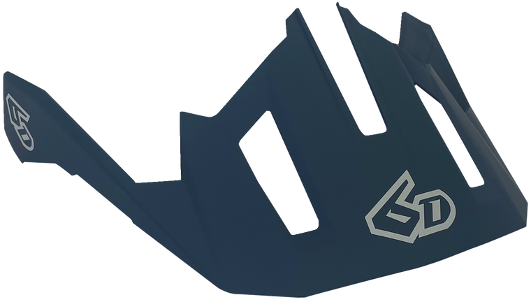 6d Helmets - ATB-2T Visor - Ascent - Slate Blue - XS/S - ATB-2T Helmet Visor - 77-0128