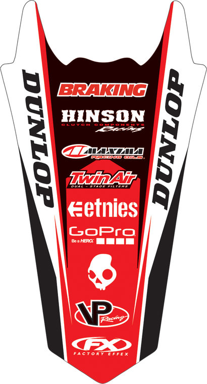 Factory Effex - Rear Fender Graphic - Honda - Rear Fender Kit - 17-32306