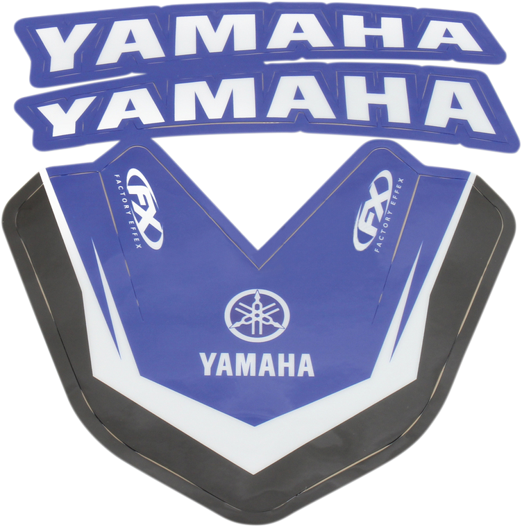 Factory Effex - Front Fender Graphic - Yamaha - Front Fender Graphic Kit - 17-30204