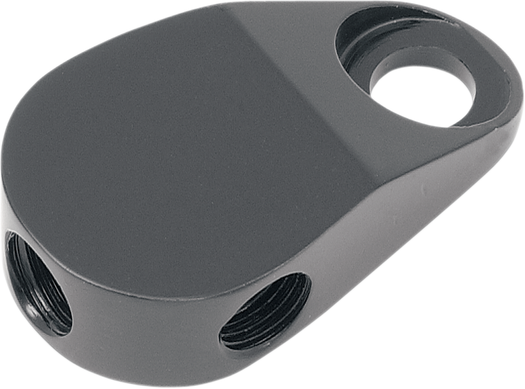 Goodridge - Front Brake Tee - Ebony - Front Brake Tee - MCHD-024ZBK Goodridge - Front Brake Tee - Ebony - Front Brake Tee - MCHD-024ZBK