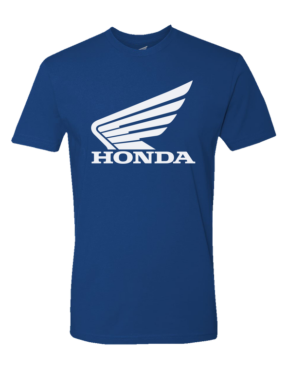 Honda Apparel - Honda Wing T-Shirt - Blue - 2XL - Honda Wing T-Shirt - NP21S-M3019-2X