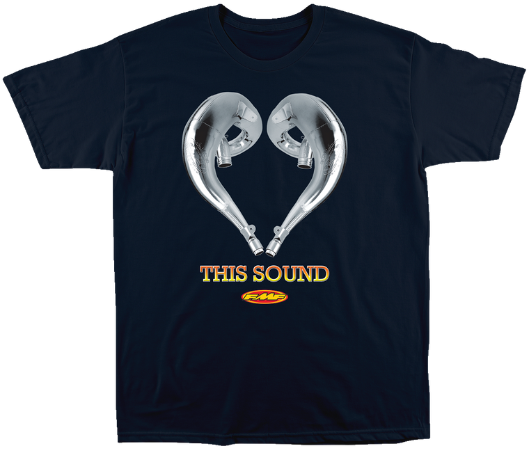 Fmf - Love Sound T-Shirt - Navy - Large - Love Sound T-Shirt - SP23118915NVYL