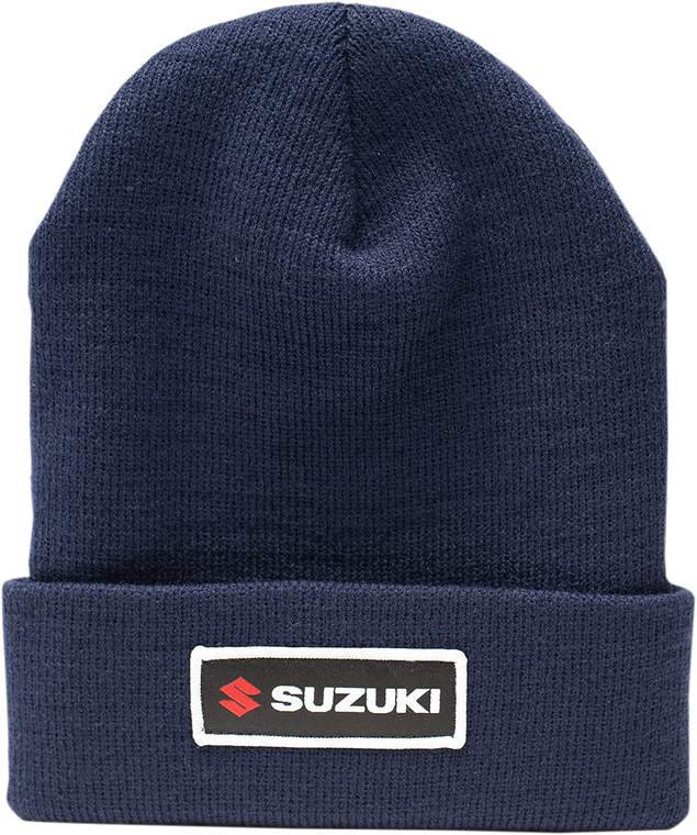 Factory Effex - Suzuki Beanie - Navy - Beanie  , Navy - 22-86408