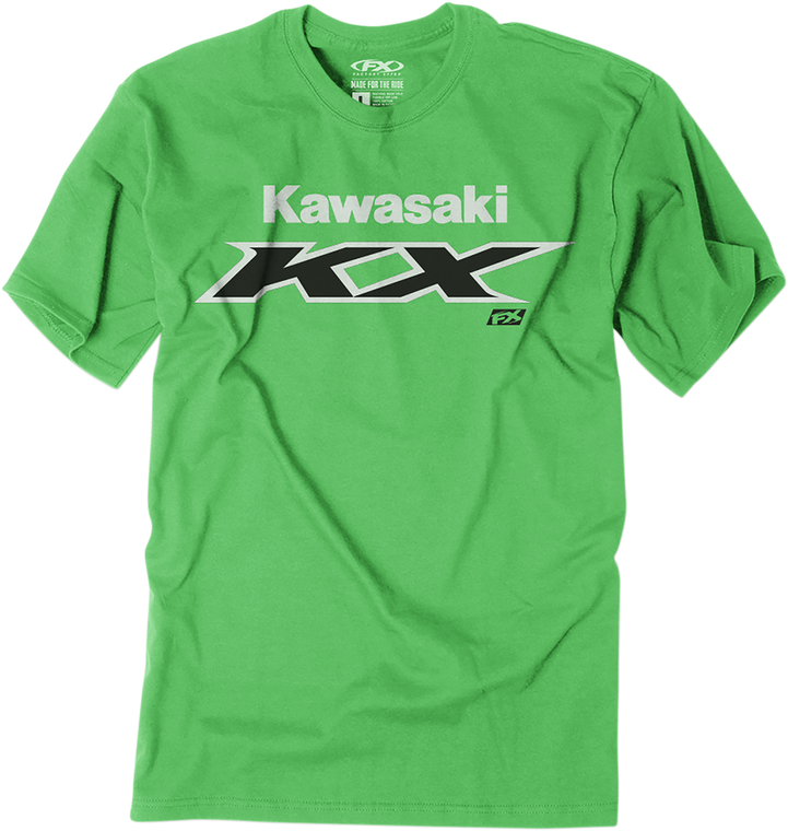 Factory Effex - Youth Kawasaki KX T-Shirt - Green - Small - Youth Kawasaki KX T-Shirt - 23-83100