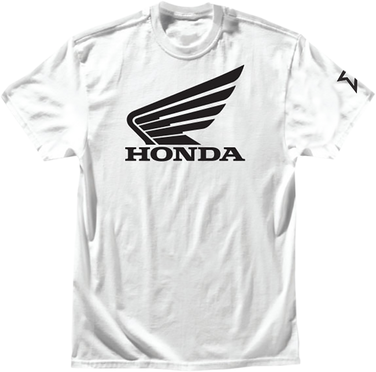 D'cor Visuals - Honda Wing 2 T-Shirt - White - Large - Honda Wing 2 T-Shirt - 80-115-3