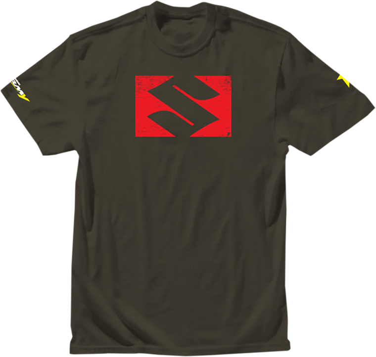 D'cor Visuals - Suzuki Bold S T-Shirt - Black - 2XL - Suzuki Bold S T-Shirt - 80-121-5