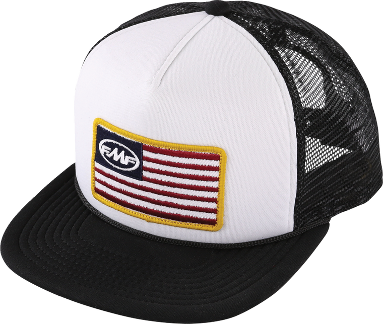 Fmf - Stars & Bars Hat - White - One Size - Stars & Bars Hat - SP21196911WHT