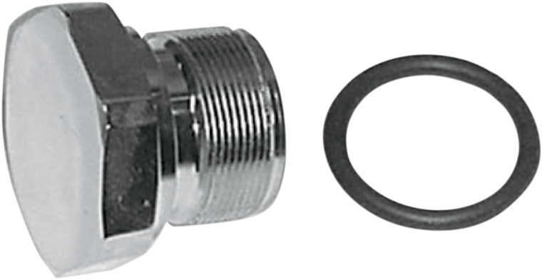 Colony - Upper Fork Tube Cap - Chrome - Flat Top Design - '71-'72 FX | '52-'72 XL - Upper Fork Tube Caps/Bolts  Flat Top - 2373-1 Colony - Upper Fork Tube Cap - Chrome - Flat Top Design - '71-'72 FX | '52-'72 XL - Upper Fork Tube Caps/Bolts  Flat Top - 2373-1