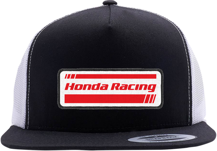 Factory Effex - Honda Racing Hat - Black/White - Hat - 22-86304