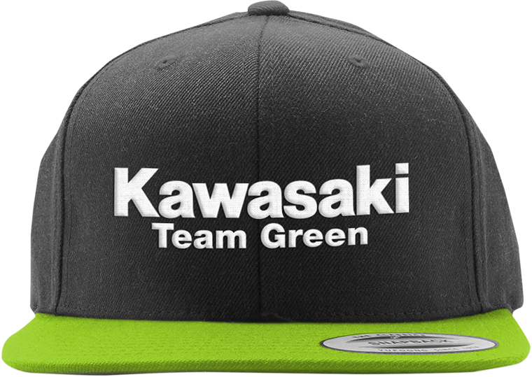 Factory Effex - Youth Kawasaki Team Green - Black/Green - Hat - 22-86106