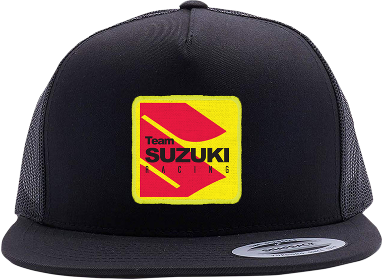 Factory Effex - Suzuki Racing Hat - Black/Gray - Hat - 22-86402