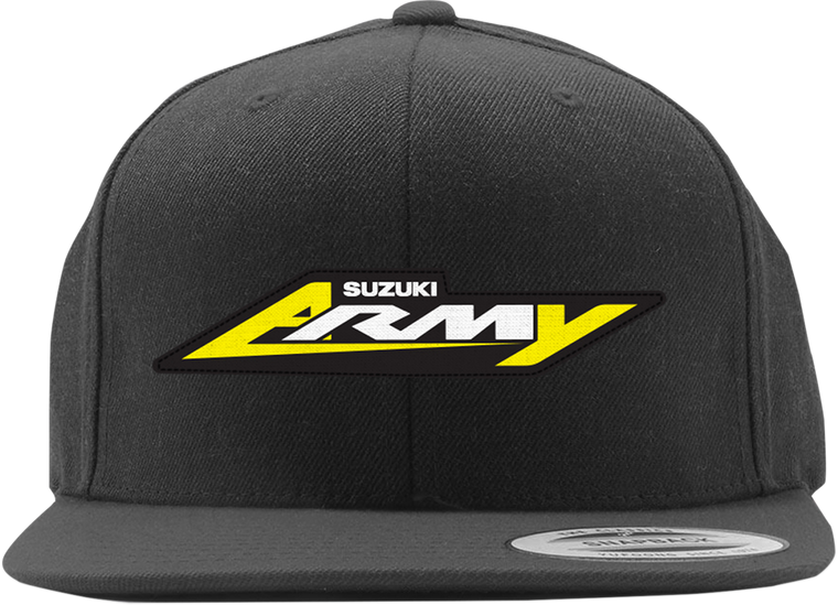 Factory Effex - Youth Suzuki Army Hat - Black - Hat - 22-86406