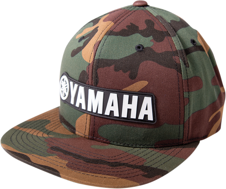 Factory Effex - Yamaha Bold Snapback Hat - Camouflage - Yamaha Bold Snapback Hat - 24-86202