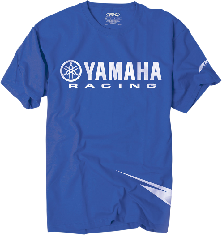 Factory Effex - Yamaha Strobe T-Shirt - Royal Blue - XL - Yamaha Racing Strobe T-Shirt - 12-88164