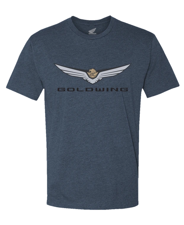Honda Apparel - Goldwing Cruiser T-Shirt - Navy - XL - Honda Goldwing T-Shirt - NP21S-M3021-XL