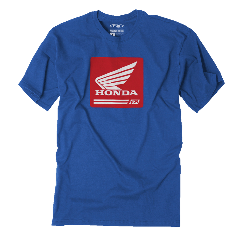 Factory Effex - Honda Crate T-Shirt - Royal Blue - Medium - Honda Crate T-Shirt - 26-87312