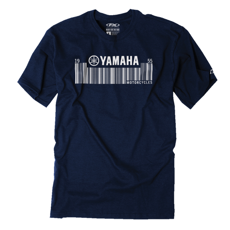Factory Effex - Yamaha Coded T-Shirt - Navy - Large - Yamaha Coded T-Shirt - 26-87214